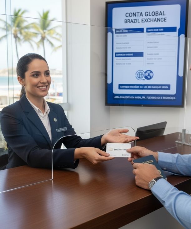 Casa de Câmbio Conta Golbal Brazil Exchange - Natal