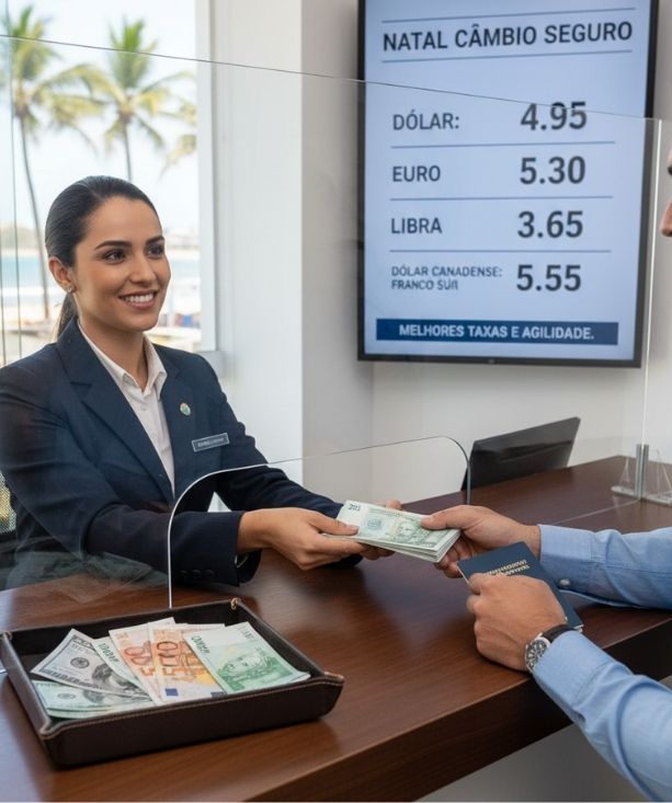 Casa de Câmbio Moeda Estrangeira Brazil Exchange - Natal